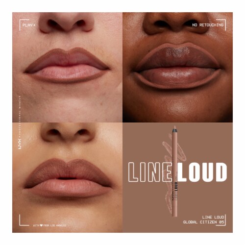 NYX Professional Makeup Line Loud Lip Pencil 05 Global Citizen Perspective: back