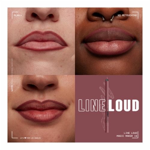 NYX Professional Makeup Line Loud Lip Pencil 16 Magic Maker Perspective: back