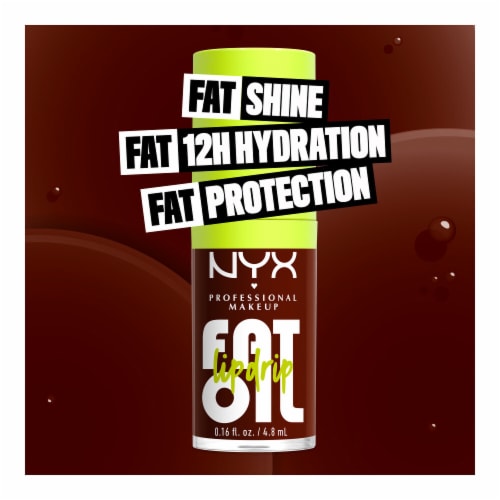 NYX Professional Makeup Fat Oil Lip Drip 08 Status Update Perspective: back