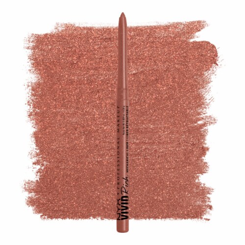 NYX Professional Makeup Vivid Rich Eyeliner 10 Spicy Pearl Perspective: back
