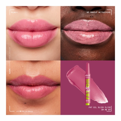 NYX Professional Makeup Fat Oil Slick Click Lip Balm 07 DM Me Perspective: back