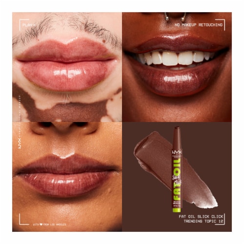 NYX Professional Makeup Fat Oil Slick Click Lip Balm 12 Trending Topic Perspective: back