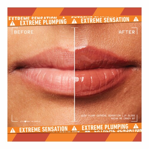 NYX Professional Makeup Duck Plump Lip Gloss 07 Mocha Me Crazy Perspective: back