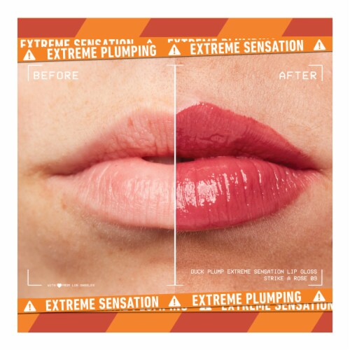 NYX Professional Makeup Duck Plump Lip Gloss 09 Strike A Rose Perspective: back