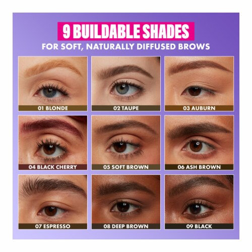 NYX Professional Makeup Powder Louder Brow Pencil 05 Soft Brown Perspective: back