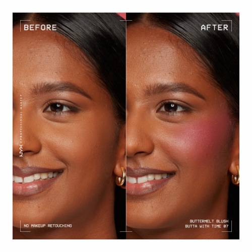NYX Professional Makeup Buttermelt Blush 07 Butta With Time Perspective: back