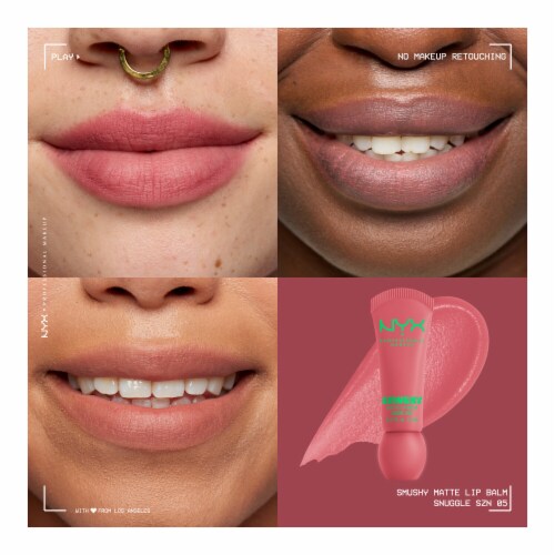 NYX Professional Makeup Smushy Lip Balm Matte Finish 05 Snuggle SZN Perspective: back
