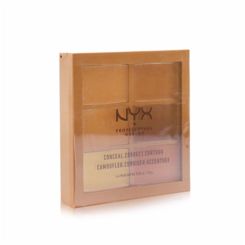 NYX Professional Makeup Conceal Correct Contour Face Palette Perspective: back