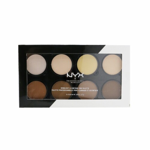 NYX Professional Makeup Highlight & Contour Pro Palette Perspective: back