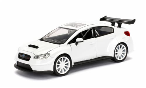 Jada Toys 98296 8 Diecast SUBARU WRX STI Vehicle Model Car Perspective: back