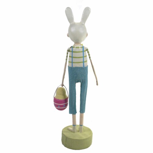 Easter Bunny Dress Up Beau Polyresin Retro Spring Boy Ml0423 Perspective: back