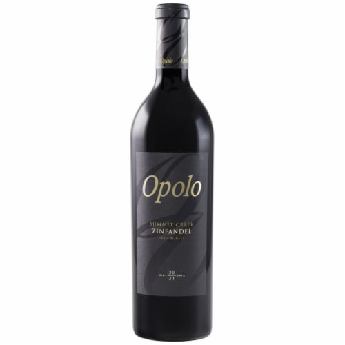 Opolo Summit Creek Zinfandel-California Red Wine Perspective: back