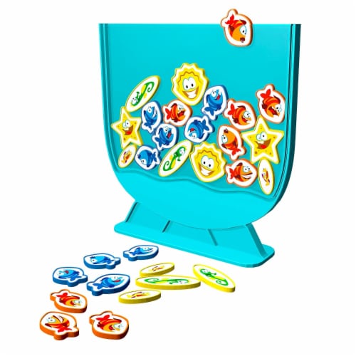 Blue Orange Fish Club Board Game Perspective: back