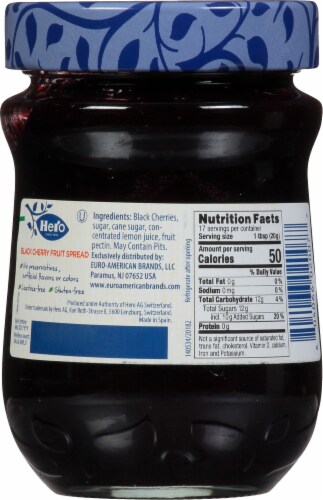 Hero Black Cherry Fruit Spread Perspective: back
