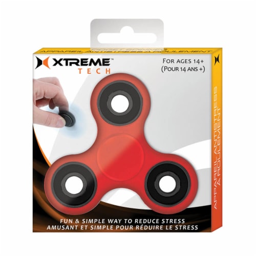 Xtreme XFC81002RED Fidget Spinner - Red, 1 - Kroger