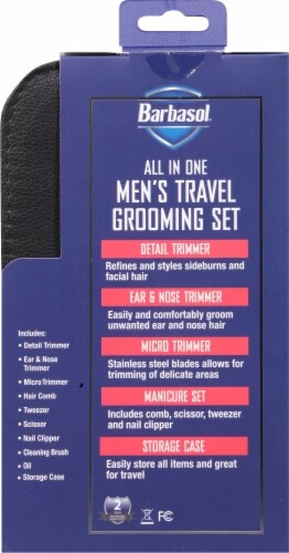 Barbasol® Men's Travel Grooming Set Perspective: back