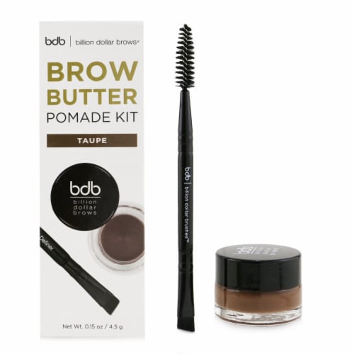 Billion Dollar Brows Brow Butter Pomade Kit: Brow Butter + Mini Duo Brow Definer  # Taupe 2pc Perspective: back