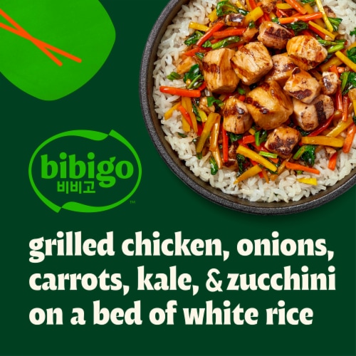 Bibigo Chicken & Vegetable Bibimbap Perspective: back