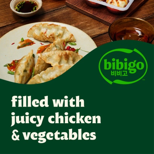 Bibigo Mandu Chicken Bulgogi Dumplings Perspective: back