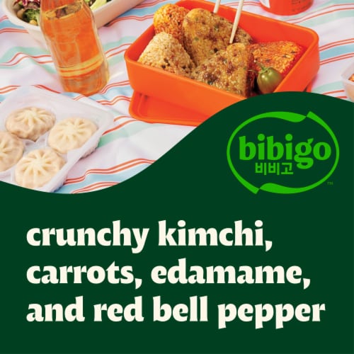 Bibigo Korean Style Vegetable Kimchi Fried Rice Perspective: back