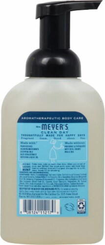 Mrs. Meyer's® Clean Day Rainwater Scent Foam Hand Soap Perspective: back