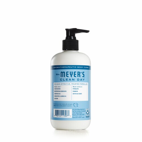 Mrs. Meyer's Clean Day® Rain Water Scent Hand Lotion Perspective: back