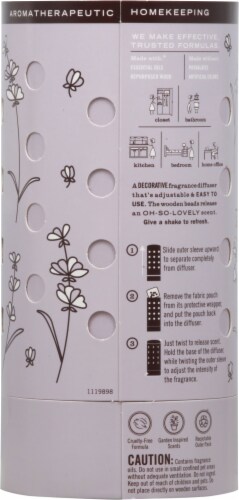 Mrs. Meyer's Clean Day Scented Wood Bead Diffuser Perspective: back