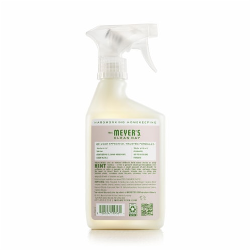 Mrs. Meyer’s Vinegar Gel Cleaning Spray, Apple Blossom Perspective: back
