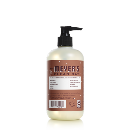 Mrs. Meyer's® Clean Day Gingerbread Scent Liquid Hand Soap Perspective: back