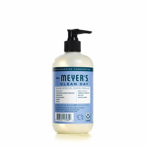 Mrs. Meyer's Clean Day Bluebell Scent Liquid Hand Soap Perspective: back