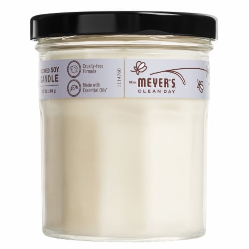 Mrs. Meyer's Clean Day Lavender Scent Scented Soy Candle Perspective: back