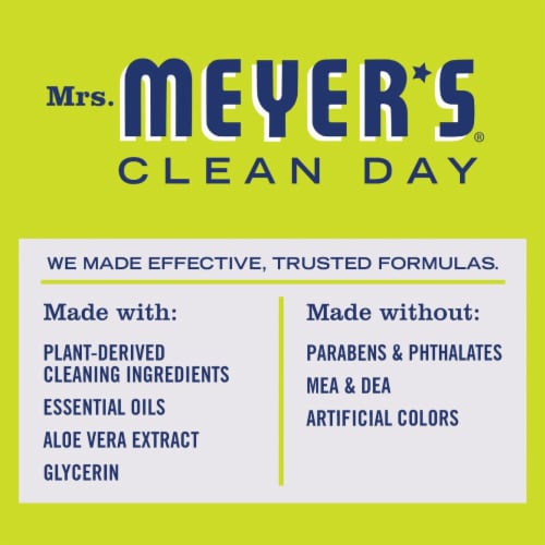 Mrs. Meyer's® Clean Day Apple Cider Scent Dish Soap Perspective: back