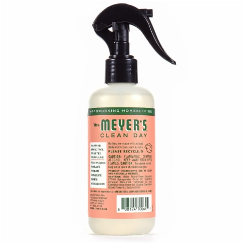 Mrs. Meyer's Geranium Room Spray Perspective: back