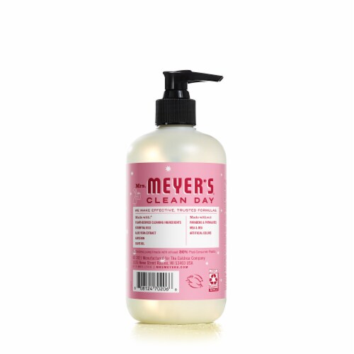 MRS MEYERS CLEAN DAY Liquid Hand Soap Peppermint Perspective: back