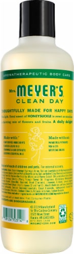 Mrs. Meyer's Clean Day Honeysuckle Body Wash Perspective: back