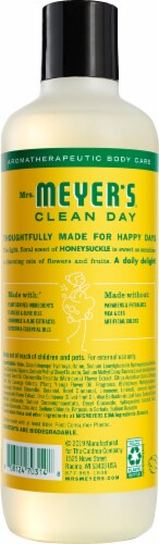 Mrs. Meyer's Clean Day Honeysuckle Body Wash Perspective: back