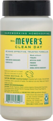 Mrs. Meyer's Clean Day Honeysuckle Scent Laundry Scent Booster Perspective: back