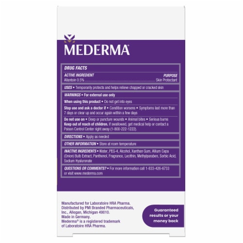 Mederma® Advanced Scar Gel Perspective: back