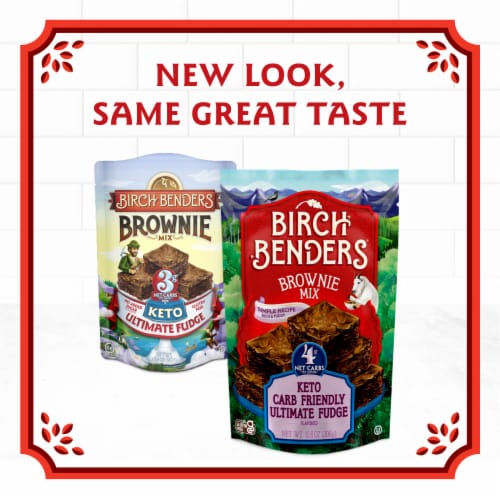 Birch Benders® Ultimate Fudge Keto Brownie Mix Perspective: back