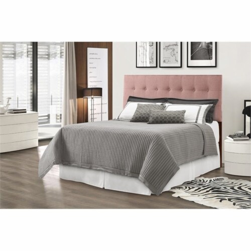 Glory Furniture Super Nova Fabric Upholstered Full Headboard in Brown Perspective: back