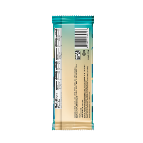 Lily's® Hazelnut Filled Dark Chocolate Bar Perspective: back