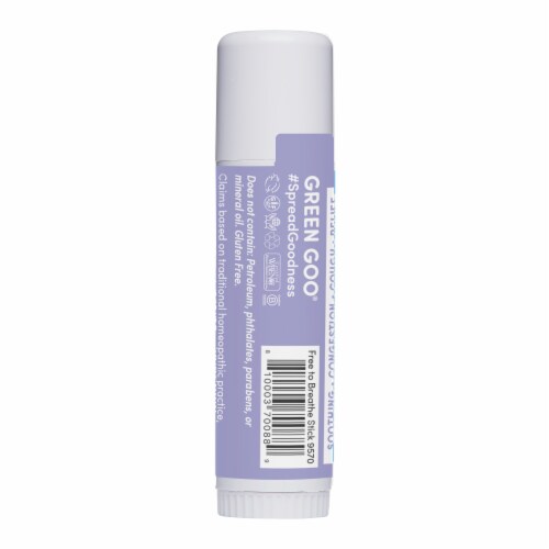 Green Goo Free to Breathe Salve Stick Perspective: back