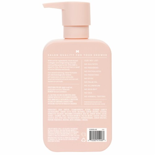 MONDAY Haircare Gardenia Volume + Collagen Shampoo for Thin & Fine Hair Perspective: back
