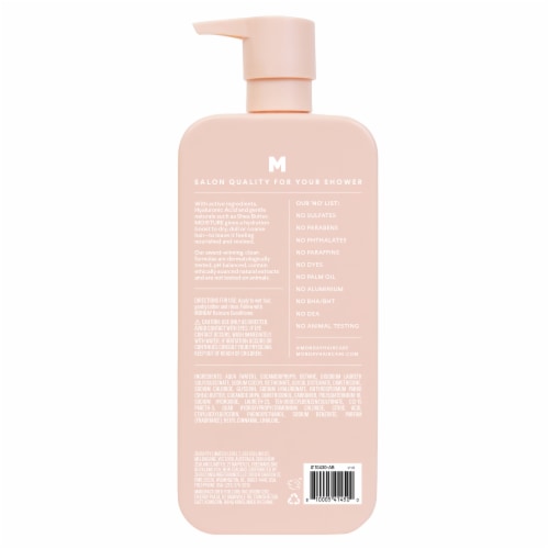 MONDAY Moisture + Hyaluronic Acid Shampoo Perspective: back