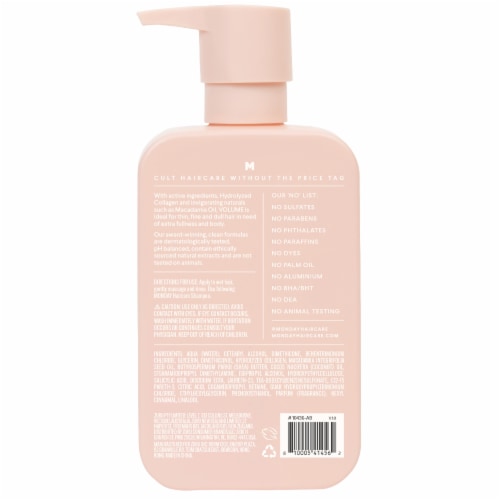 MONDAY Haircare Volume + Collagen Conditioner Perspective: back