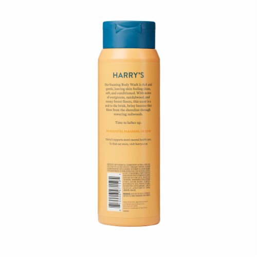 Harry's Redwood Body Wash Perspective: back