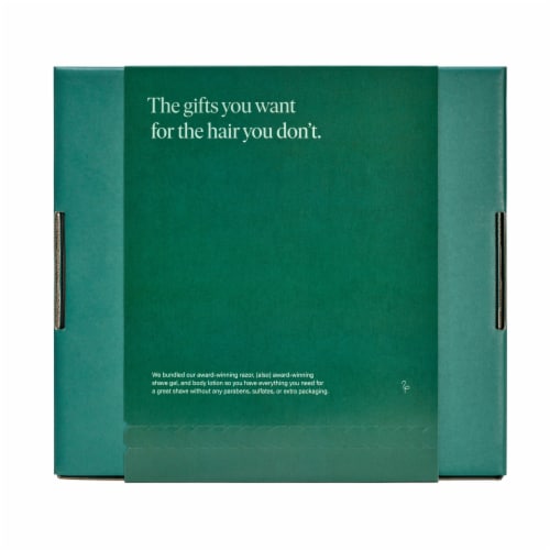 Flamingo Shave Gift Set Perspective: back