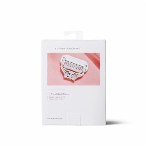 Flamingo 5-Blade Razor Refill Cartridges Perspective: back