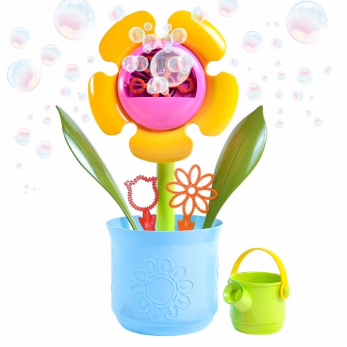 Sunny Days Maxx Bubbles!™ Bubbling Flower Pot Perspective: back
