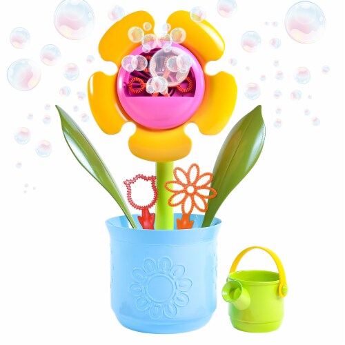 Sunny Days Maxx Bubbles!™ Bubbling Flower Pot Perspective: back